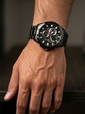 Citizen Eco-Drive Brycen Men's Perpetual Calendar Black Watch 42MM BL8097-52E